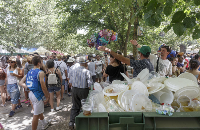 Miles de burgaleses celebraron la fiesta del Curpillos 2022. SANTI OTERO