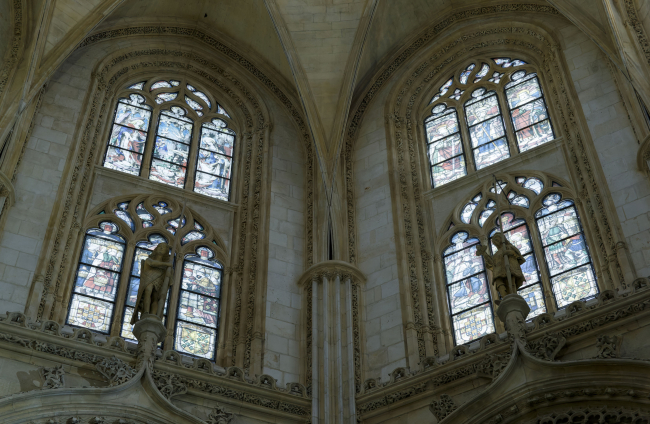 El arzobispo de Burgos, Mario Iceta, aseguró que "se recuperará el cromatismo diseñado para esta capilla hace cientos de años".