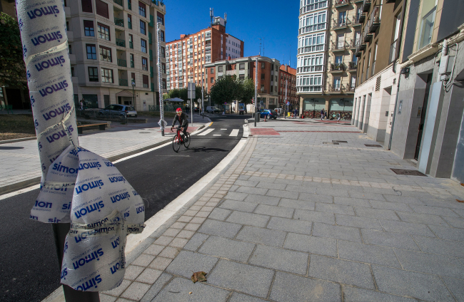 Los trabajos en las calles Progreso y Santa Clara están casi culminados, a falta de remates en el mobiliario urbano.