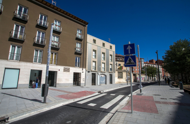 Los trabajos en las calles Progreso y Santa Clara están casi culminados, a falta de remates en el mobiliario urbano.