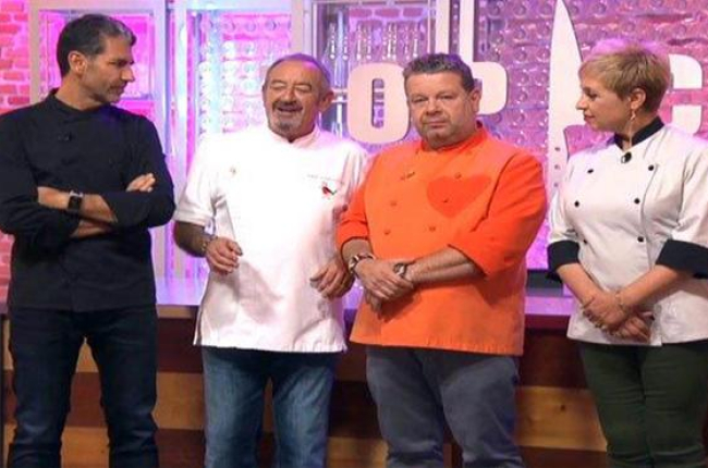 Karlos Arguiñano visitó el concurso 'Top Chef', de Antena 3 TV.-ATRESMEDIA
