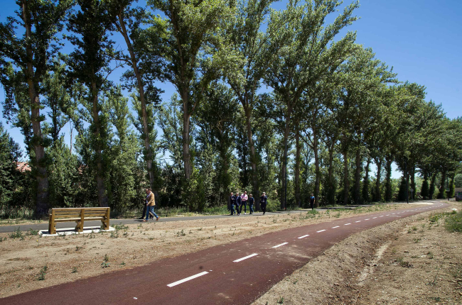 La ampliación del parque lineal del Vena, en su fase cuarta, es una de las últimas intervenciones medioambientales en esta zona. TOMÁS ALONSO