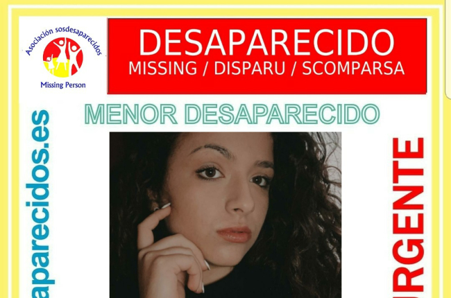 La menor desapareció el pasado milércoles en Miramda. ECB