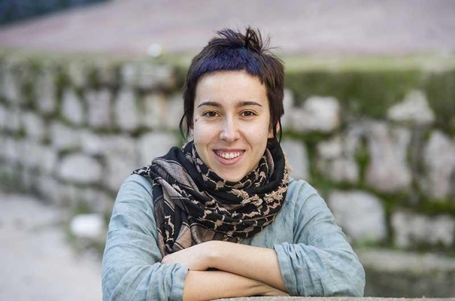 María Luisa Garachana nunca pierde la sonrisa y siempre saca el lado positivo de cada experiencia.-ISRAEL L. MURILLO