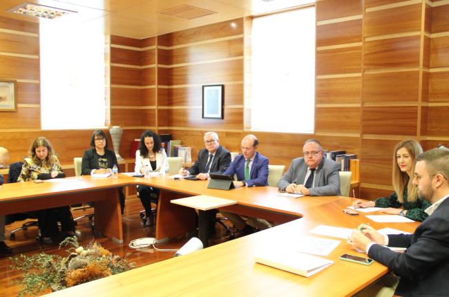 La Consejería de Sanidad analiza con la Alcaldesa de Miranda de Ebro la situación sanitaria en la localidad burgalesa