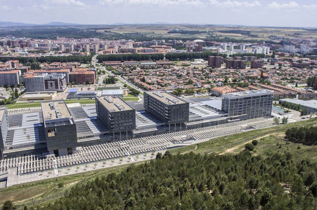 Vista panorámica del Hospital Universitario de Burgos (HUBU). / ISRAEL L. MURILLO