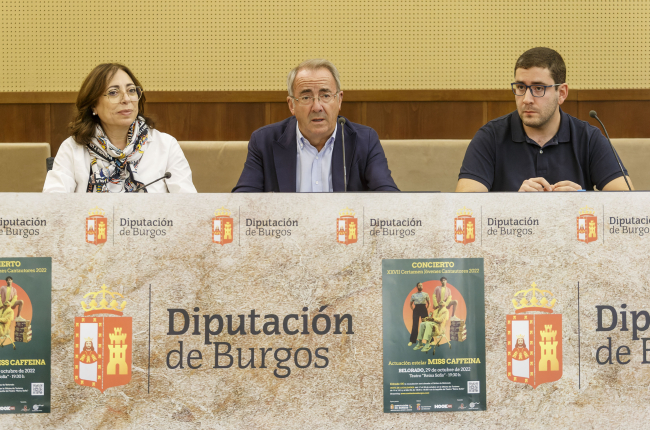 Presentación de la final del certamen de jóvenes cantautores. SANTI OTERO