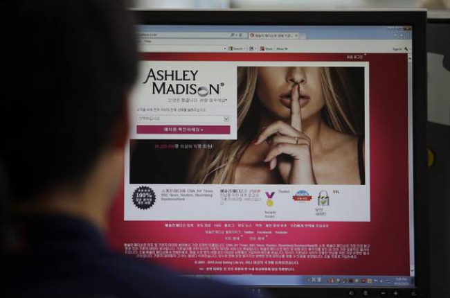 La web de Ashley Madison.-Foto: AP / LEE JIN - MAN