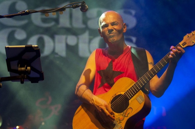 Jesús Cifuentes, vocalista de Celtas Cortos. PABLO ALONSO
