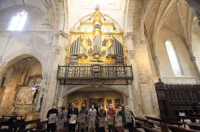 La nueva edición fue presentada en la iglesia abacial de San Salvador de Oña. G. GONZÁLEZ