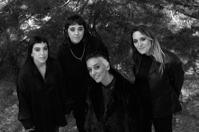 Sombra Alor, Ana Toledo, Cami López y Nadia López, integrantes de Ketekalles. ECB