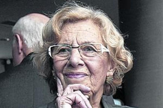 La alcaldesa de Madrid, Manuela Carmena.-