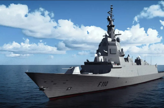 La clase F-110 comenzará a construirse el año próximo con el buque Bonifaz. NAVANTIA