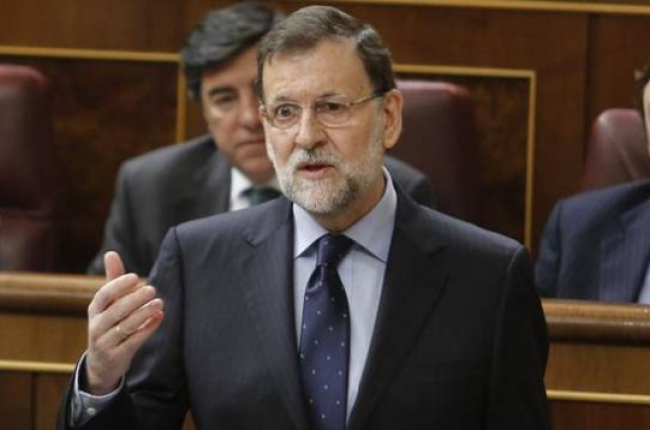 El presidente del Gobierno, Mariano Rajoy, en la sesión de control en el Congreso este miércoles.-Foto: AGUSTÍN CATALÁN