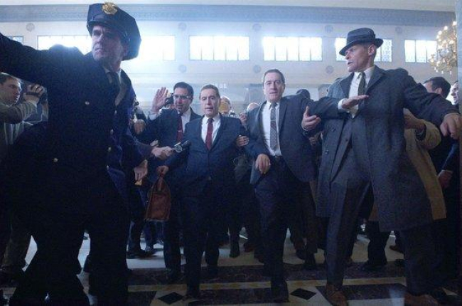 Al Pacino y Robert de Niro, en la película ’El irlandés’.-NETFLIX