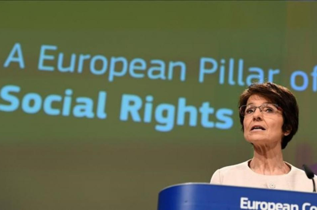 Marianne Thyssen, comisaria europea de Empleo-EMMANUEL DUNAND