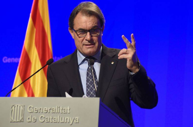 El presidente de la Generalitat, Artur Mas.-Foto: AFP