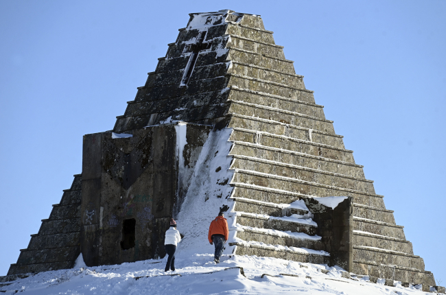 Imagen de la Pirámide de los Italianos. ICAL