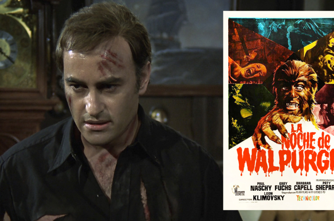 Paul Naschy como Waldemar Daninsky en 'La noche de Walpurgis'.