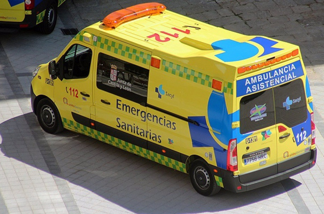 Una ambulancia. E. M.