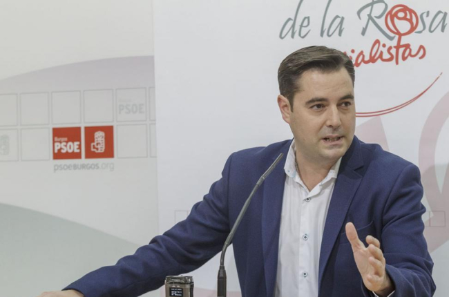 El portavoz municipal del PSOE, Daniel de la Rosa, en una imagen de archivo-Santi Otero