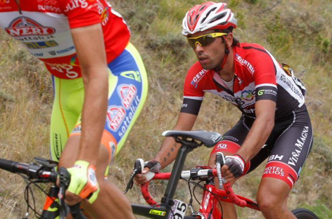 Pablo Torres durante la Vuelta a Burgos 2014.-SANTI OTERO