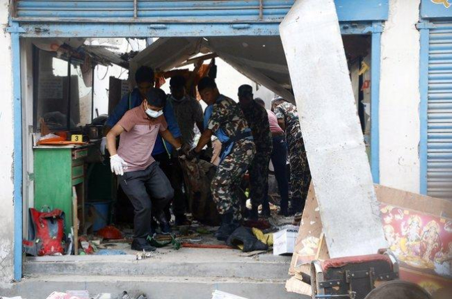 Ataques con explosivos en Katmandú, Nepal.-EFE / EPA