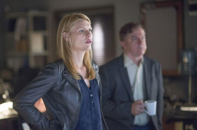 Claire Danes da vida a Carrie Mathison en la serie de espionaje "Homeland'.-DAVID BLOOMER / AP