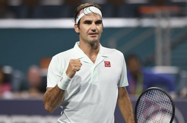 Federer ganó 67 puntos, incluidos los 30 en el intercambio de golpes.-AP