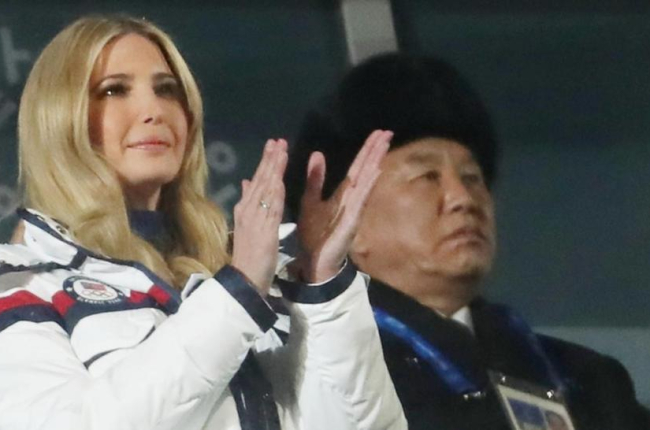 Ivanka Trump, en los Juegos Olímpicos de Pionchang, el pasado 25 de febrero.-REUTERS / LUCY NICHOLSON