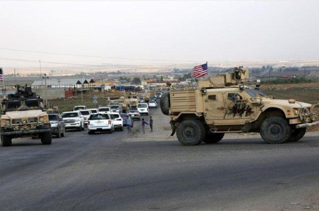 Tropas del Ejército de los EEUU en Siria.-EFE