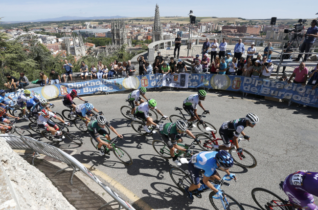 Imagen de la Vuelta a Burgos 2019. Santi Otero
