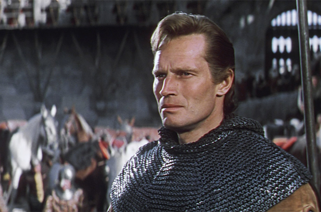Charlton Heston logeró con su intepretación del Cid uno de sus papeles más recordados. ECB