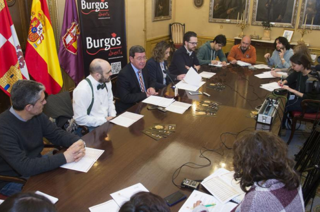 Un momento de la presentación ayer del programa que llevará Burgos Alimenta a la prestigiosa cita madrileña.-R. O.