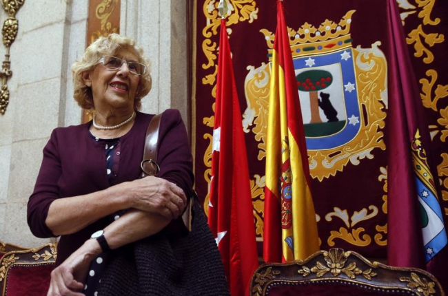 La alcaldesa de Madrid, Manuela Carmena, llega al ecuador de su mandato.-Mariscal / EFE