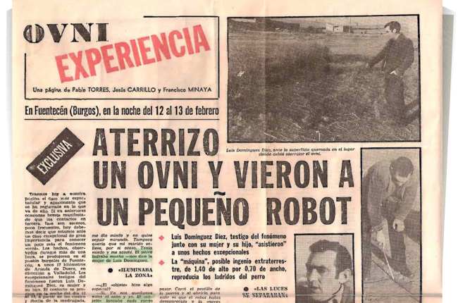 El periódico Pueblo cubrió en primicia la noticia del avistamiento en febrero de 1981. ECB