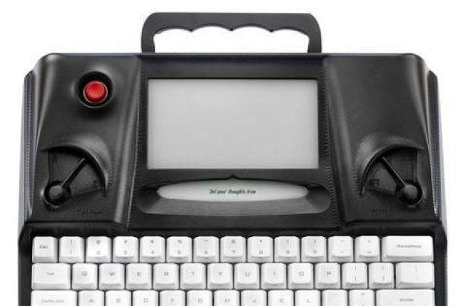 La máquina de escribir Hemingwrite.-