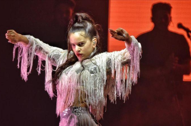 Actuación de Rosalía en el Sónar, en el 2018.-FERRAN SENDRA