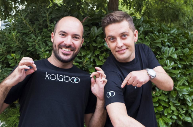 David Rebollo y Emilio Gómez, cofundadores del buscador de viajes Kolaboo.-EL MUNDO