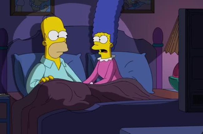 Homer y Marge Simpson deciden su candidato a presidente de EEUU en un vídeo hilarante.-YOUTUBE