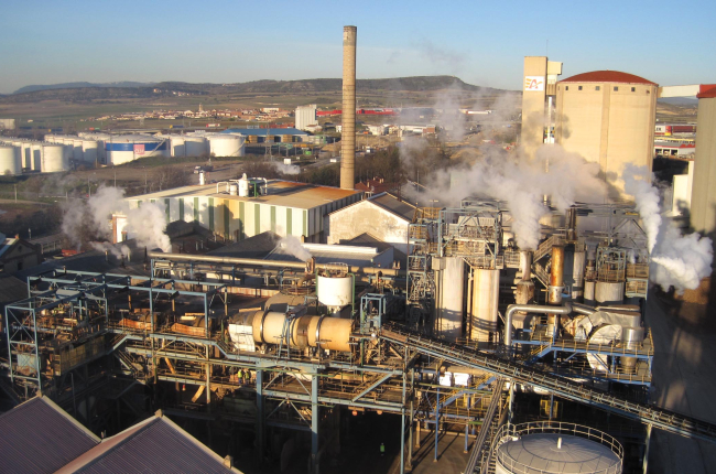La fábrica de Miranda ha obtenido un rendimiento tipo de 97 toneladas de remolacha por hectárea. ECB