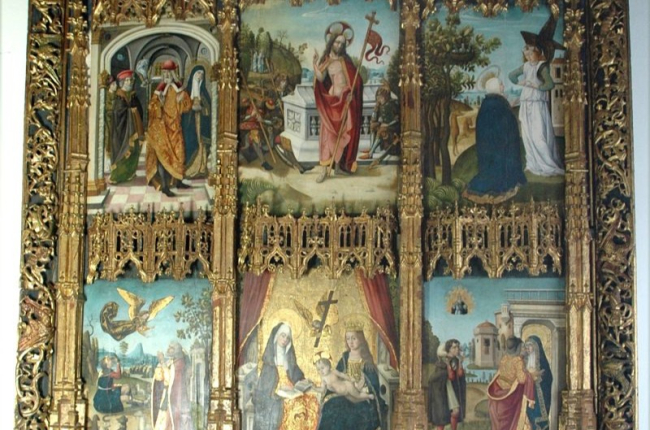 Fotografía actual del retablo.