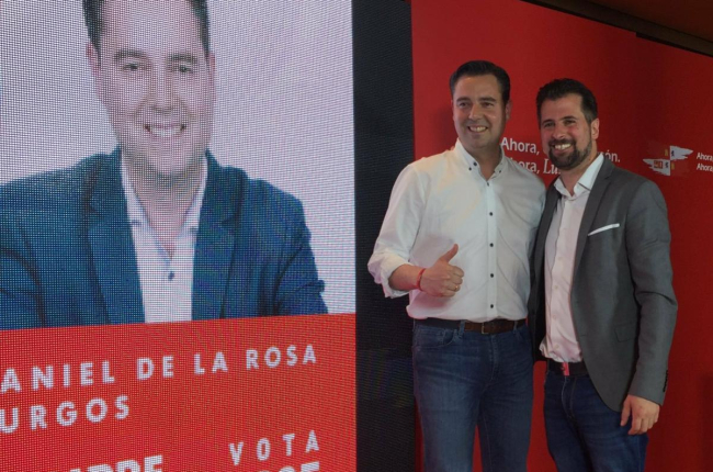 Tudanca y De la Rosa arrancaron juntos la campaña electoral.-