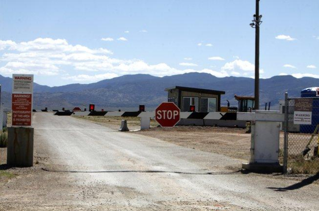 El Área 51 es un terreno militar situado en pleno desierto de Nevada.-AGENCIAS