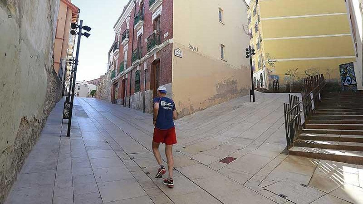 La pelea tuvo lugar en la calle Hospital de los Ciegos de Burgos.