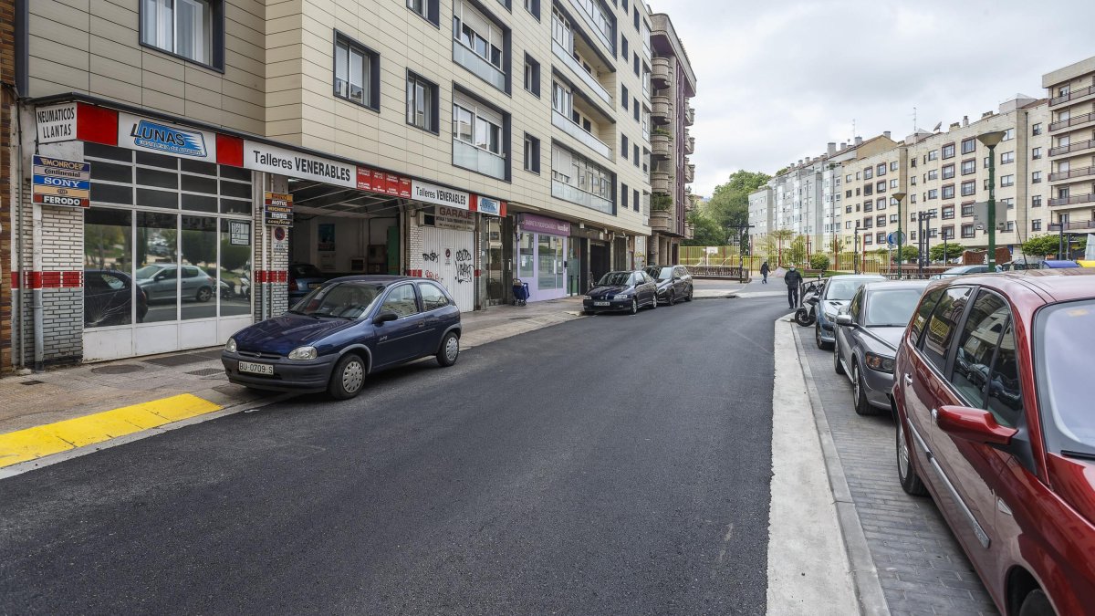 Taller de la capital burgalesa que podría verse afectado por la implantación de la ZBE.