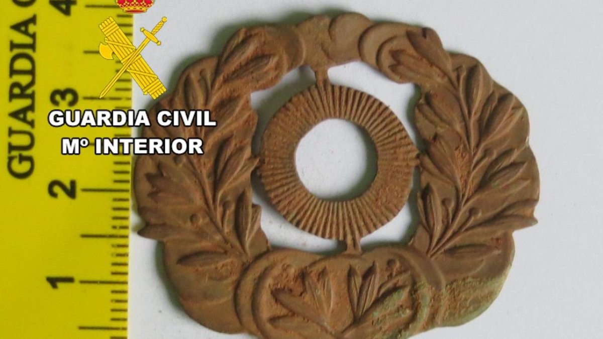 Uno de los objetos incautados al pitero.