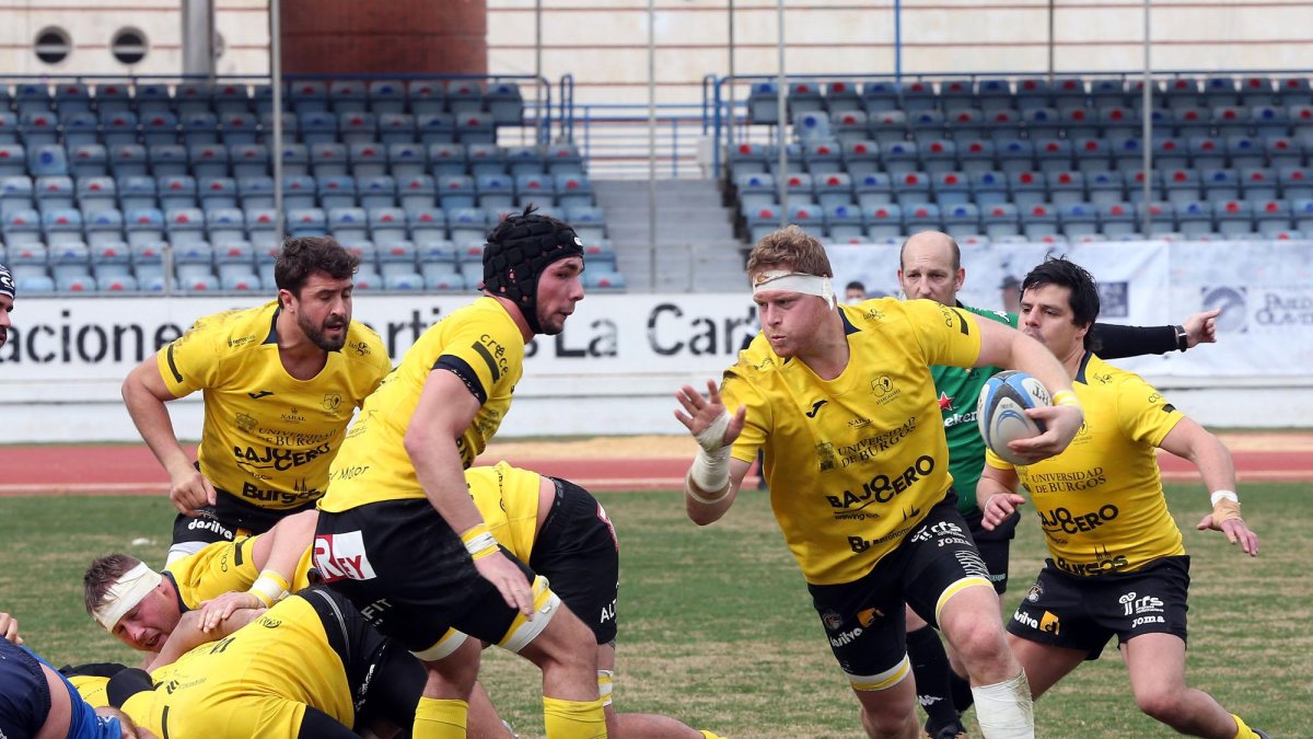 Imagen de la última temporada del sudafricano en Burgos.