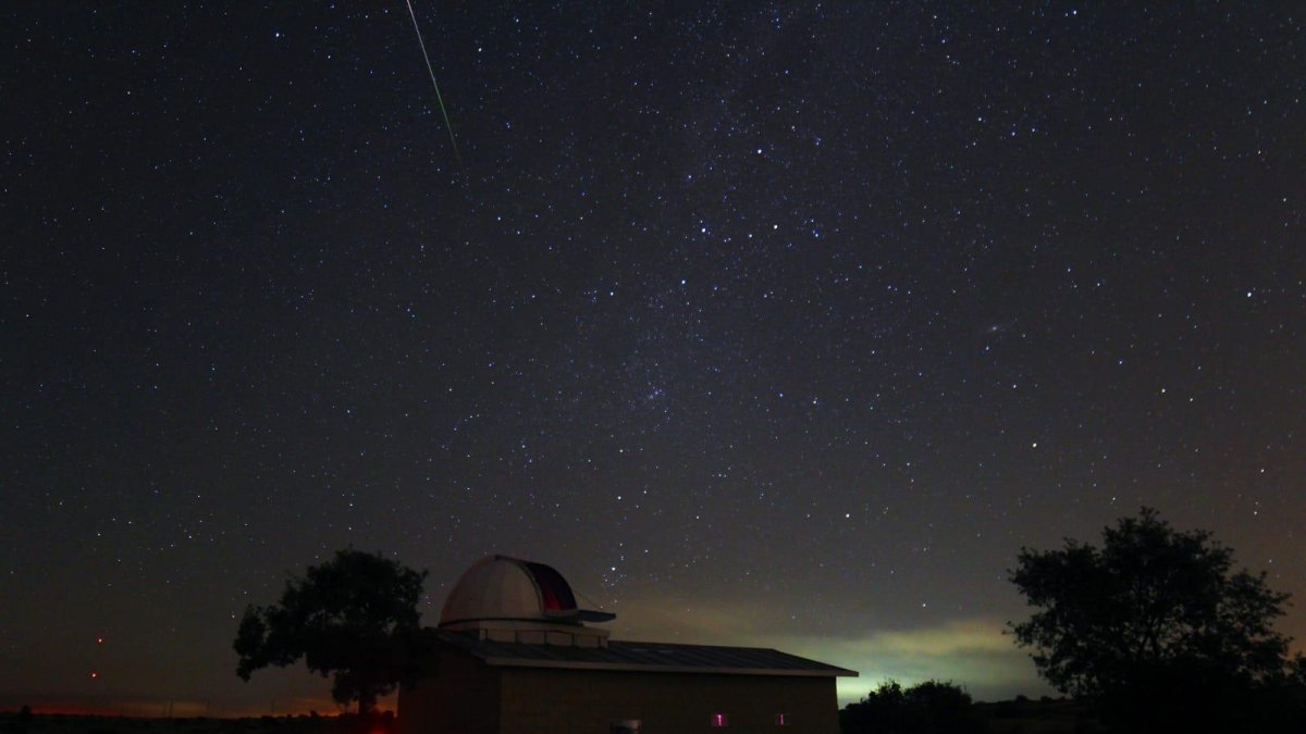 La lluvia de estrellas 'Perseidas'.
