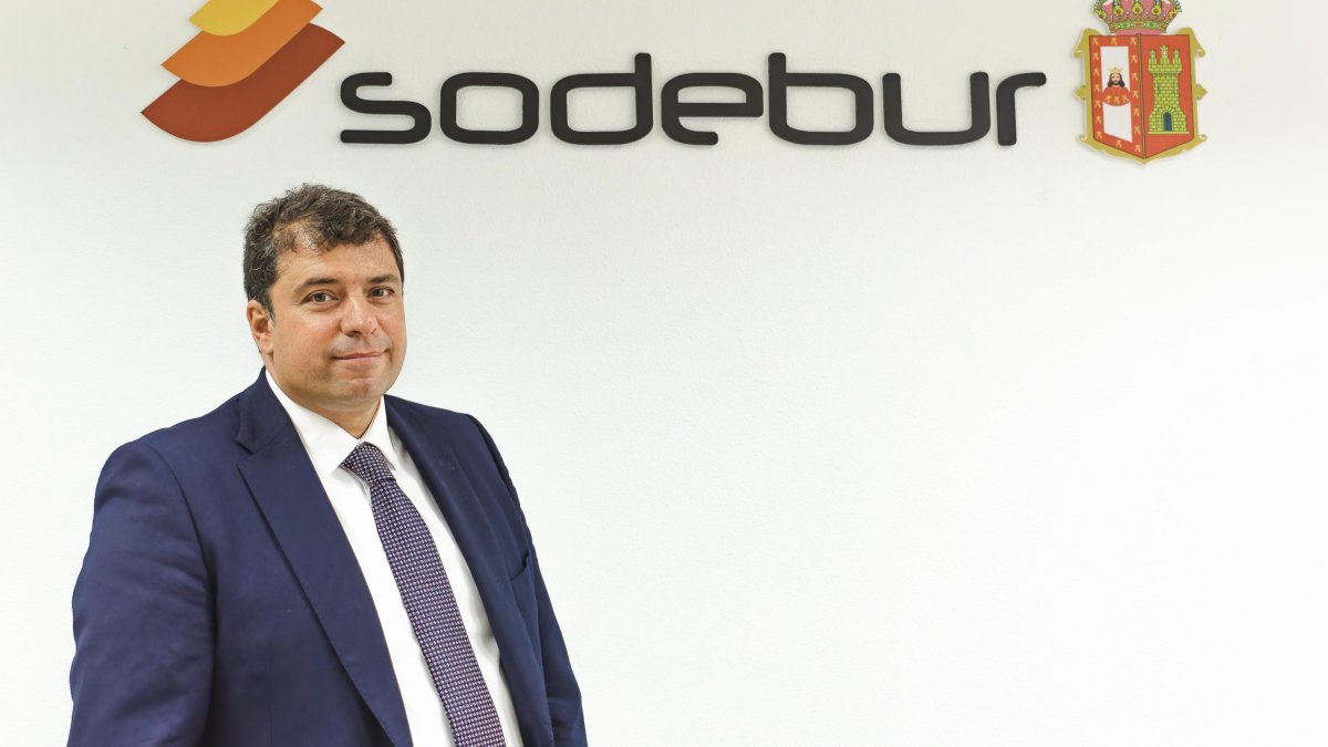 Carlos Gallo, presidente de Sodebur y alcalde de Sargentes de la Lora.